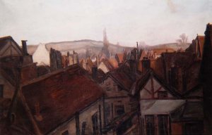 The Rooftops of Tonnerre, 1904