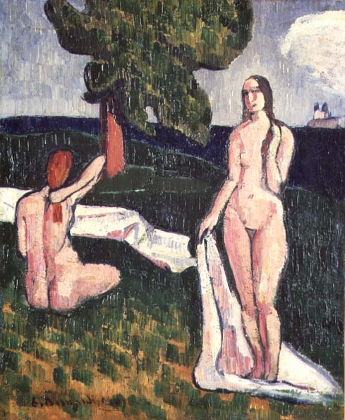 Two Bathers under a Tree, 1889