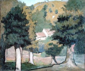 Landscape at Pont-Aven