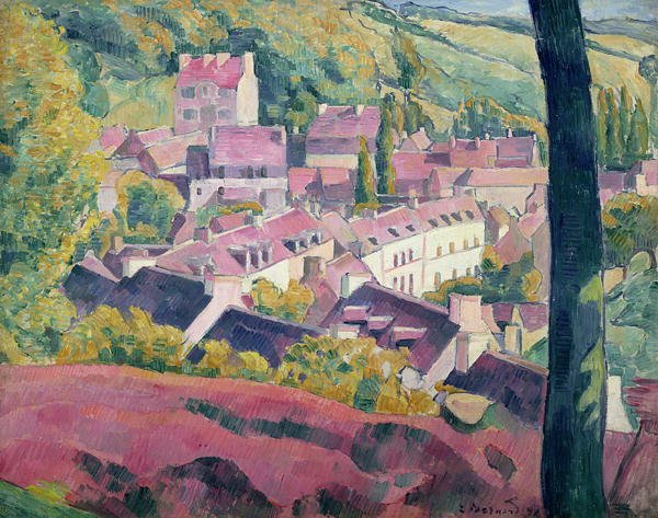 Pont Aven Seen from the Bois d'Amour, 1892