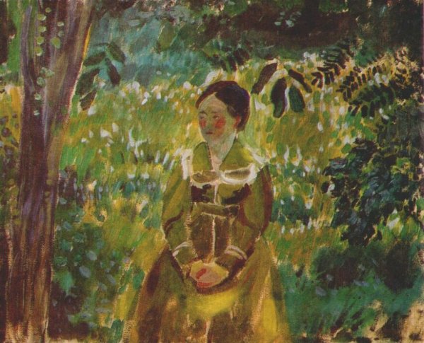 Lady in a Garden, 1903-1904