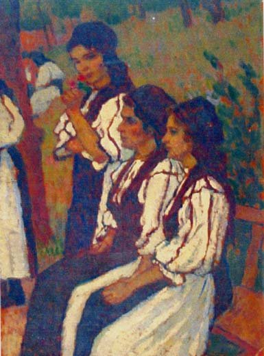 Peasant women from Saliste