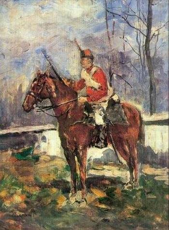 The Mounted Red Hussar