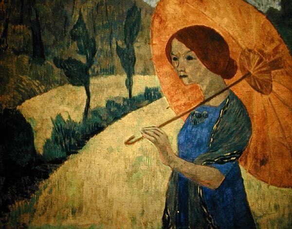 Madame Serusier with a Parasol, 1912