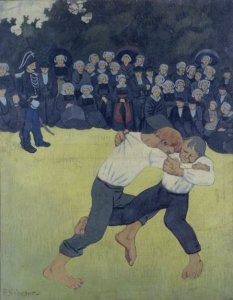 The Wrestling Bretons, c.1893