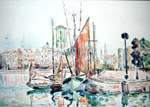 La Rochelle: Boats and House