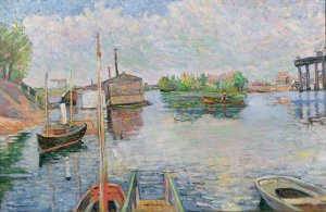 The Bateau-Lavoir at Asnieres, 1886