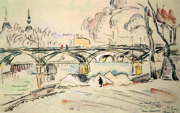 The Pont des Arts, 1924