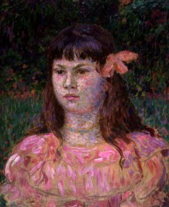 The Pink Ribbon (Sylvie Lacombe), late 1890s