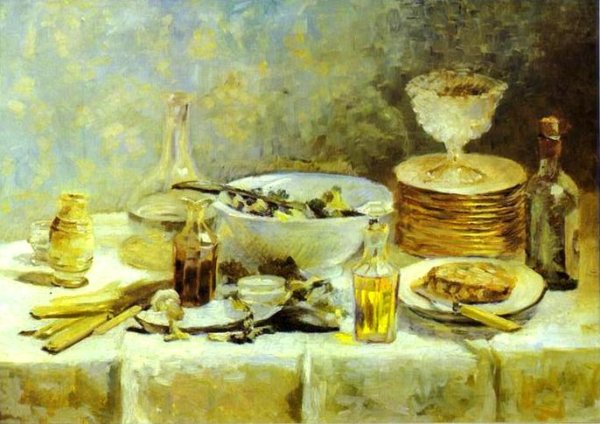 Still Life with Salad Greens. c. 1887-1888