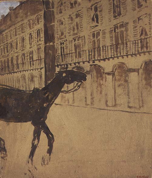 A Horse on the Rue de Rivoli