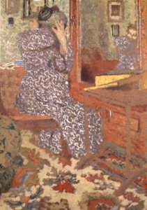 Madame Vuillard Arranging her Hair, 1900