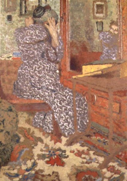 Madame Vuillard Arranging her Hair, 1900