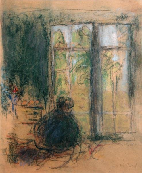 Madame Vuillard at the window, 1915 (