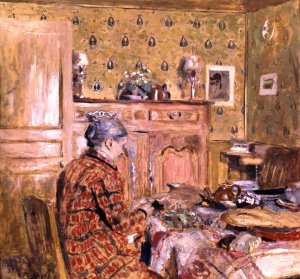 The Artist's Mother Taking Breakfast, 1899-1904