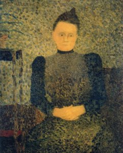 Portrait of Mlle Vuillard, Sister of the Artist, 1892-93