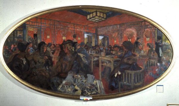 The Tea Room in the Grand Teddy, 1918-9