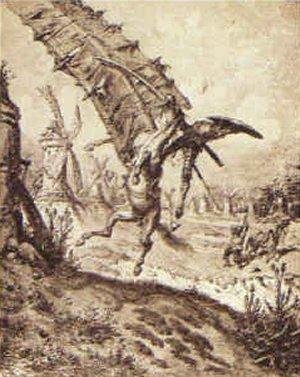 Don Quixote and the Windmill