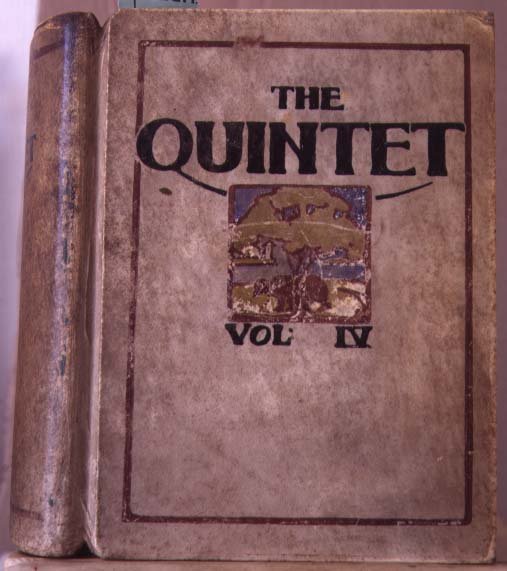 Front Cover of Volume IV of The Quintet, c.1902