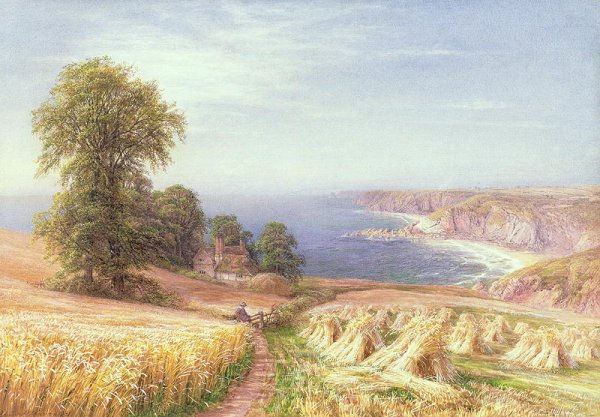 Harvest time by the Sea, 1881