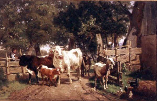 A Farmyard Scene