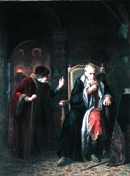 Tsar Ivan IV (1530-84) the Terrible and his Wet Nurse, 1886