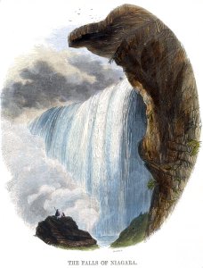 The Falls of Niagara, from Phenomena of Nature, 1849