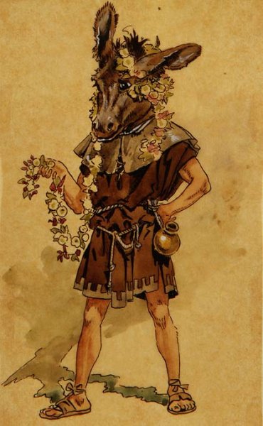 Bottom, costume design for 