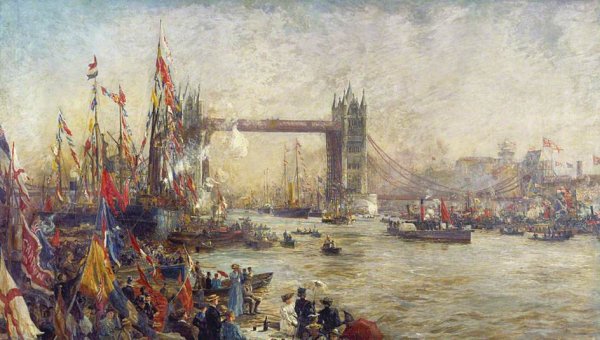 Opening of Tower Bridge, 1894