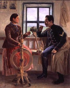 Talk at the Spinning Wheel, 1884