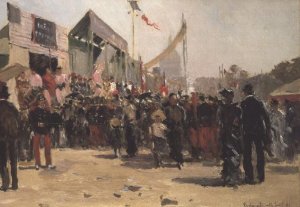 Fair on the Esplanade des Invalides, 1891