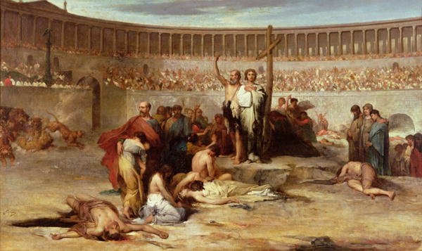 Triumph of Faith - Christian Martyrs in the Time of Nero, 65 AD