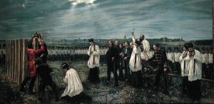 Execution of Hungarian Officers by the Austrians at Arad, Hungary on 6th October 1849, 1893