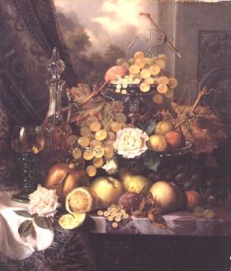 Still life with fruit