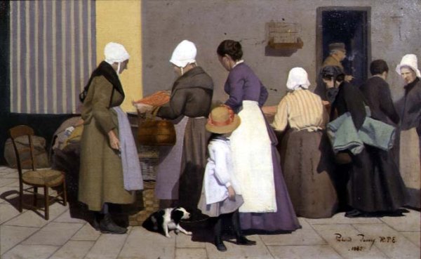 Breton Market, 1885