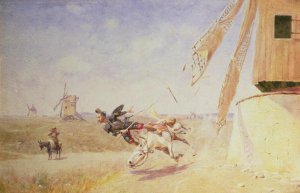 Don Quixote and the Windmill