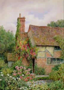 An Old World Cottage Garden