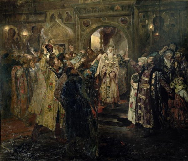 Arrest of the metropolitan Philip, 1910