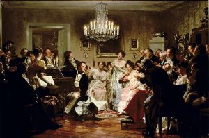 A Schubert Evening in a Vienna Salon