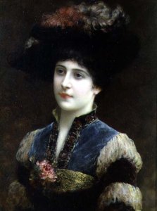 Lady in a Hat, 1887