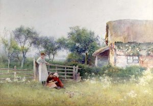 Picking meadow Flowers, 1897