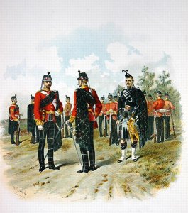 The Highland Light Infantry, from the supplement to the Art and Navy Gazette, 7th December, 1895