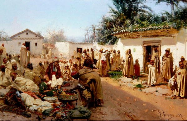 Arab Village Scene, 1883 2