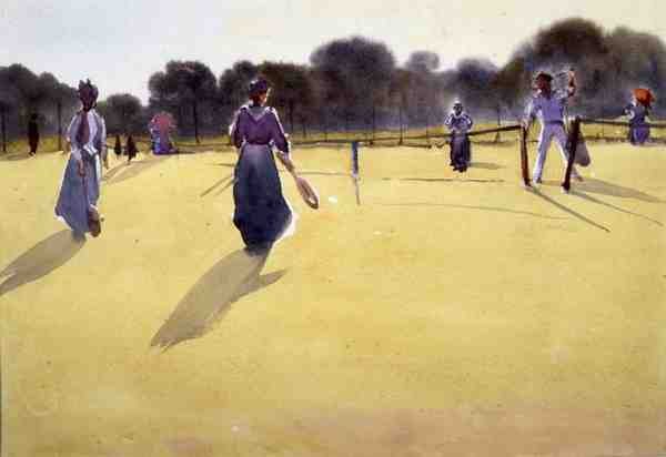 Edwardians at Tennis