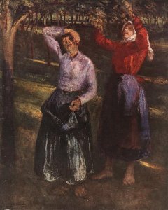 Picking Plums 1901