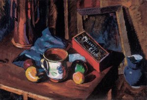 Atelier Still-life with Blue Jar 1919