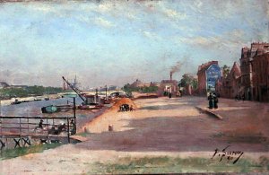 Quai de la Rapee, Paris, 1890