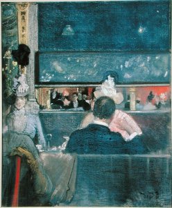 At the Cafe Royal, 1888