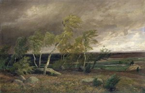 The Heath in a Storm, 1896