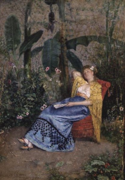 A Siesta in the Garden, 1875